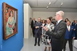 Image du Maroc Professionnelle de  SAR la Princesse Lalla Hasnaa préside l'inauguration le vernissage de l'exposition "La Méditerranée et l'art moderne" le 24 Avril 2018. (Photo/ SPPR) via Jalilbounhar.com



  